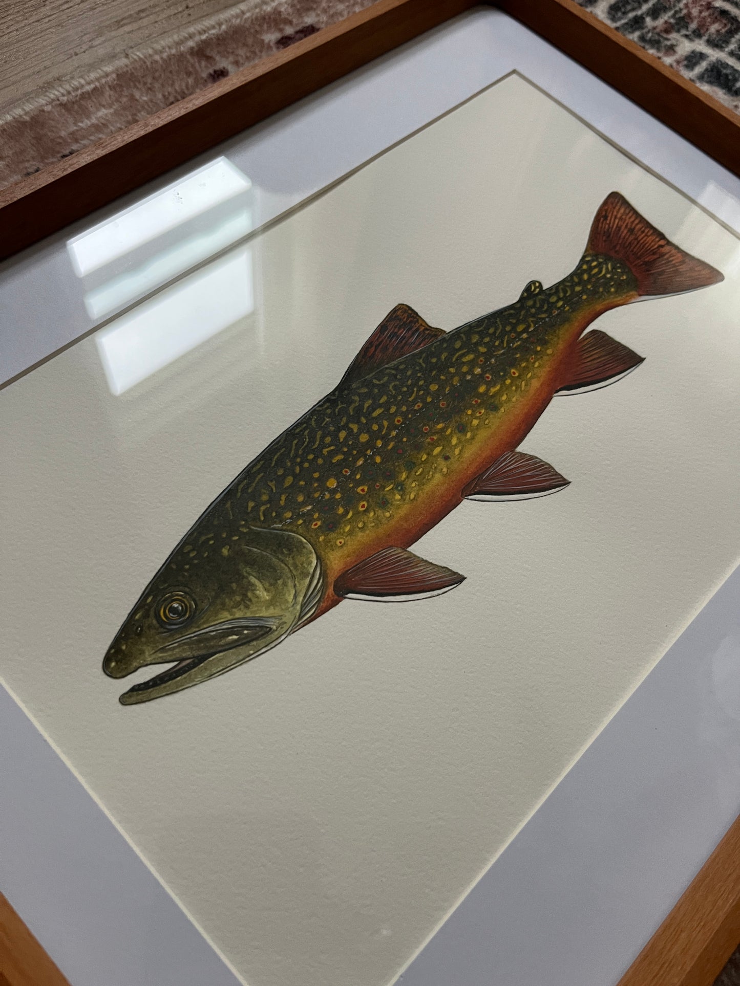 Brook Trout - Original Watercolour Painting
