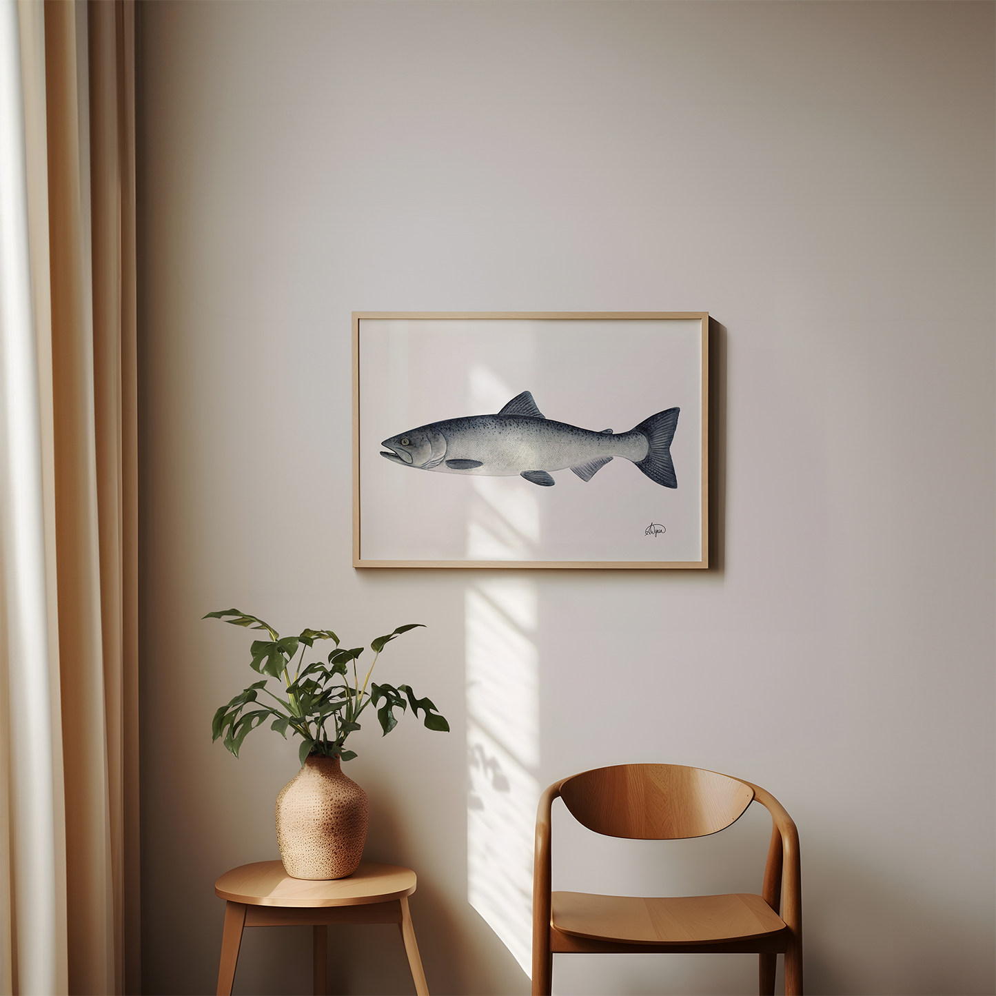 Chinook (King) Salmon Print