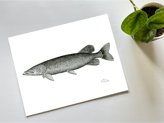 LoFi Northern Pike Print