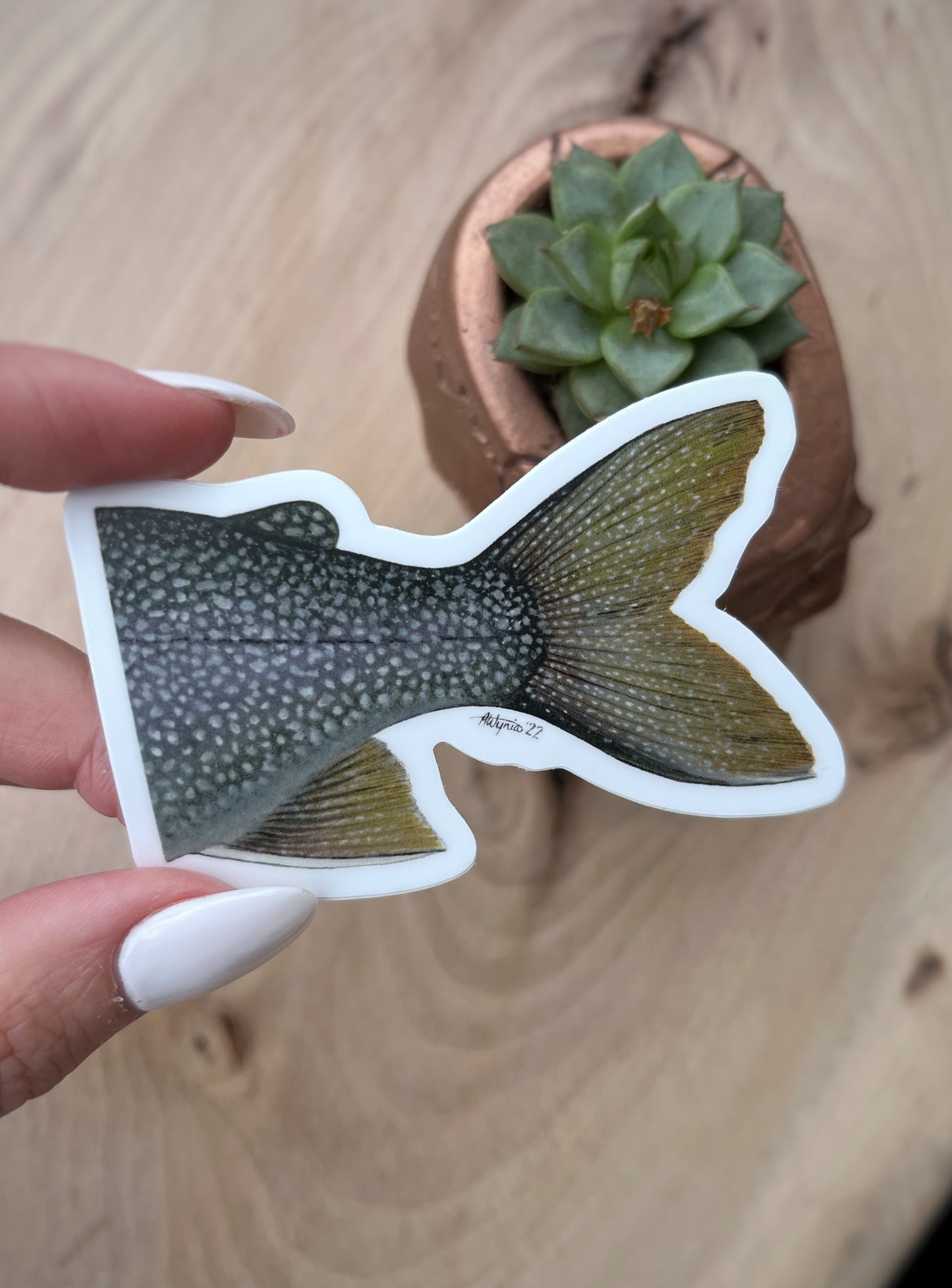 Lake Trout “Adipose” Vinyl Sticker