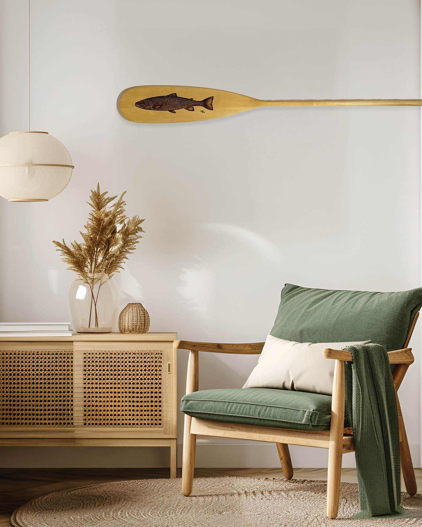 Brook Trout Paddle - Aspen 57"