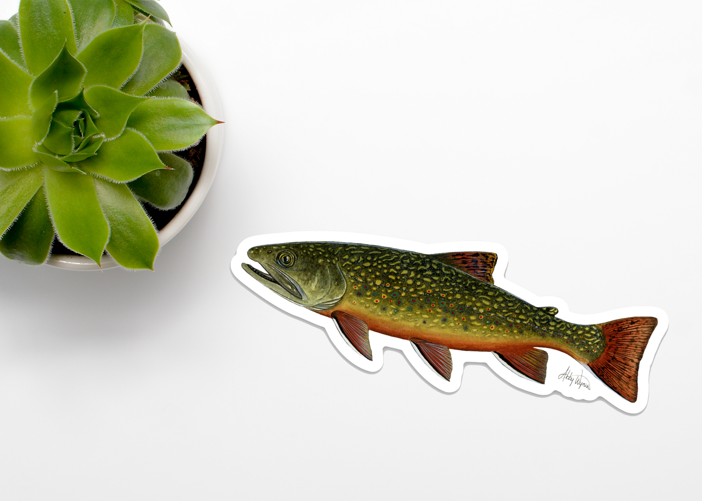 Brook Trout Vinyl Sticker