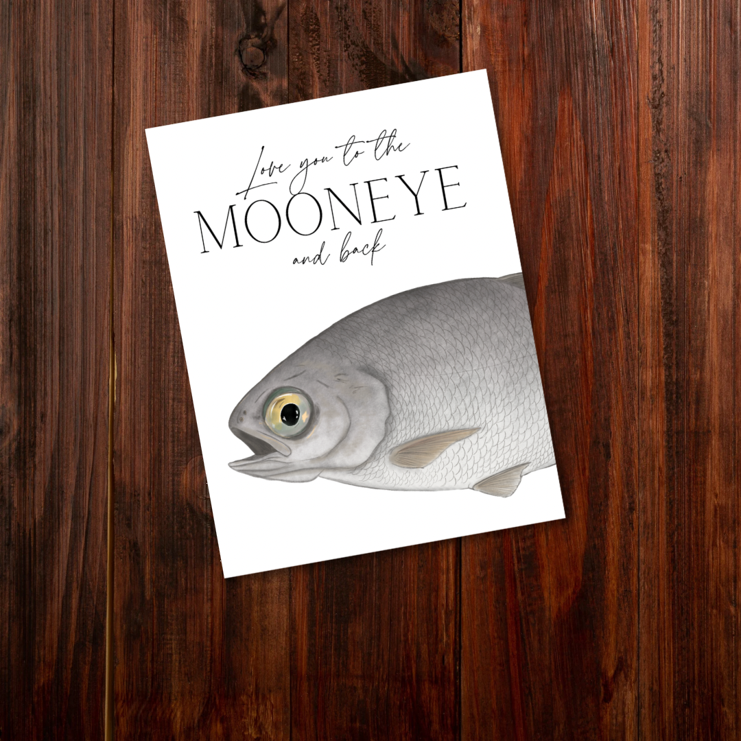 Vers le Mooneye et retour - Carte d'anniversaire