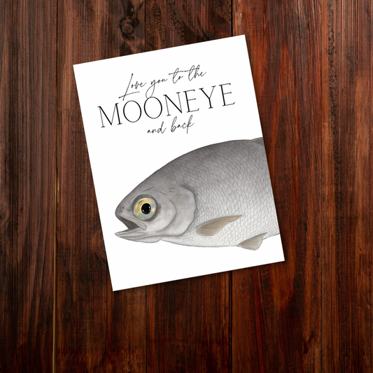 Vers le Mooneye et retour - Carte d'anniversaire