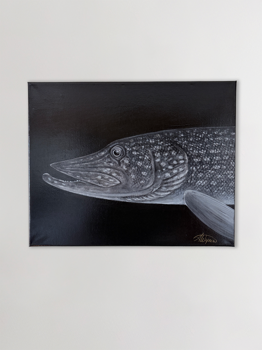 Northern Pike Portrait