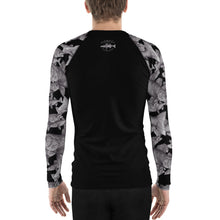 Load image into Gallery viewer, Men&#39;s Walleye Rash Guard - Black
