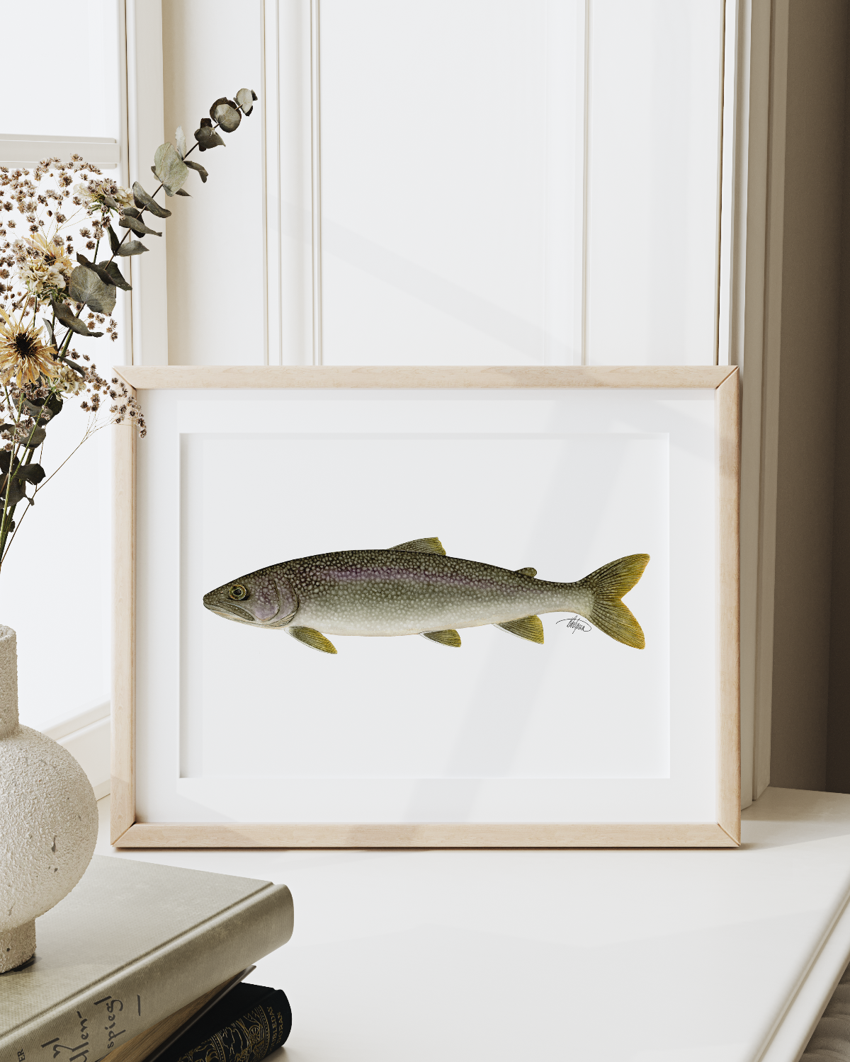 Lake Trout Print