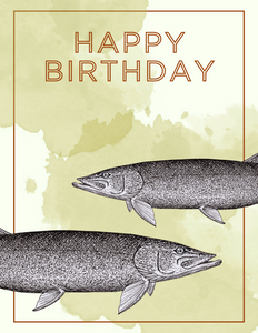 Pike - Birthday Card