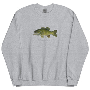 Smallmouth Bass Species Crewneck