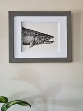 Load image into Gallery viewer, Brook Trout Pen &amp; Ink Original
